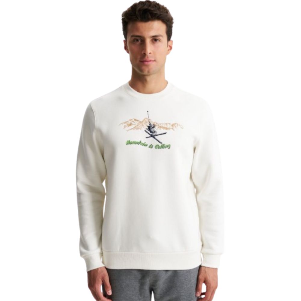 ARMA WHITE DESIGNED MEN SWEATSHIRT